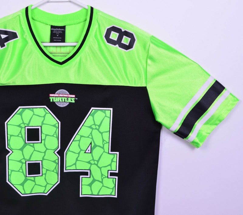 Teenage Mutant Ninja Turtles Men's Medium Nickelodeon TMNT Lime Football Jersey