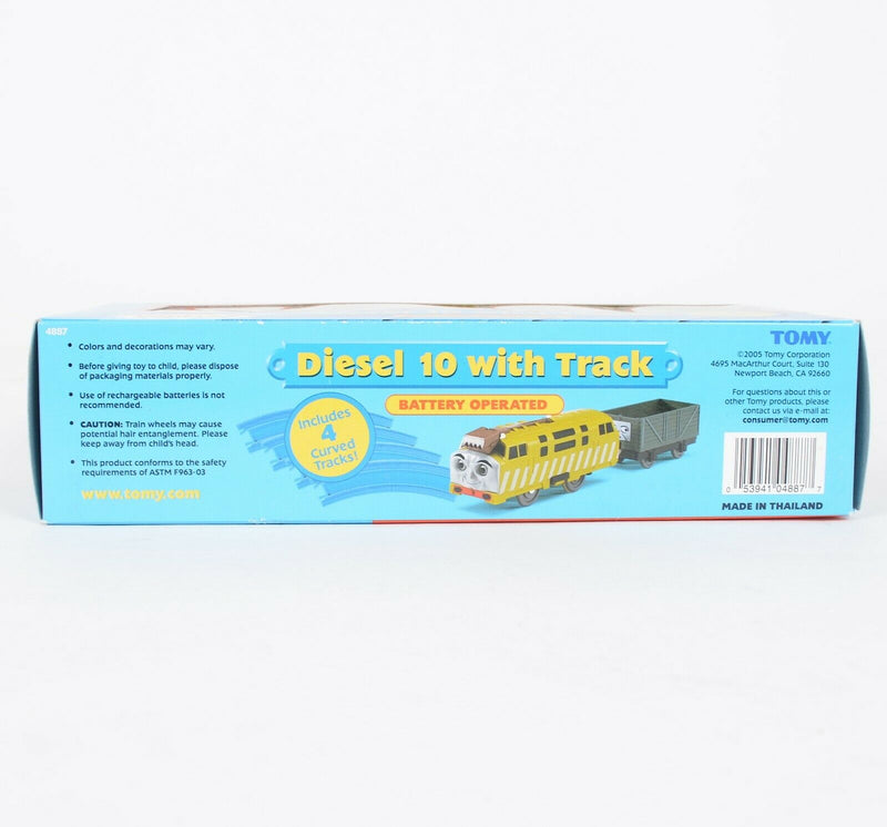 Diesel 10 with Track Thomas & Friends TOMY Motorized Train Set Battery Operated