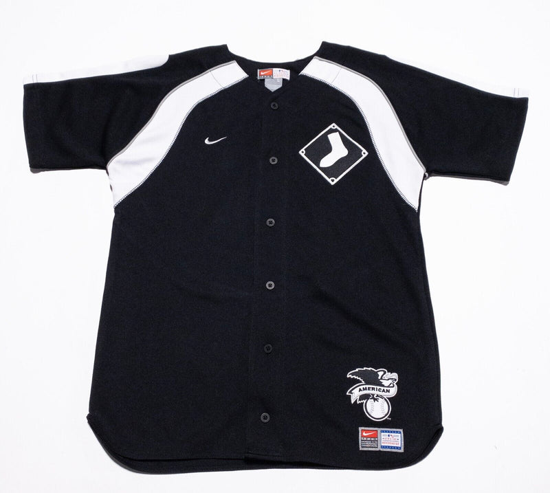 Chicago White Sox Jersey Youth's Large Nike Team MLB Baseball Black White Boy's