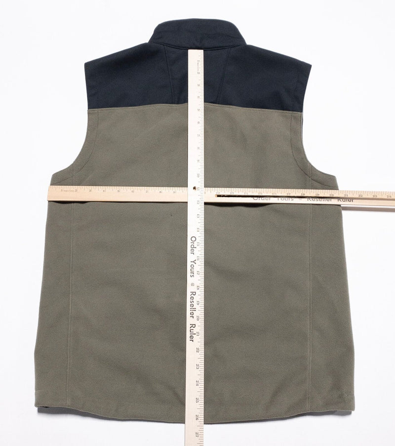 Mountain Hardwear Softshell Vest Men's Medium Olive Colorblock Mountain Tech II