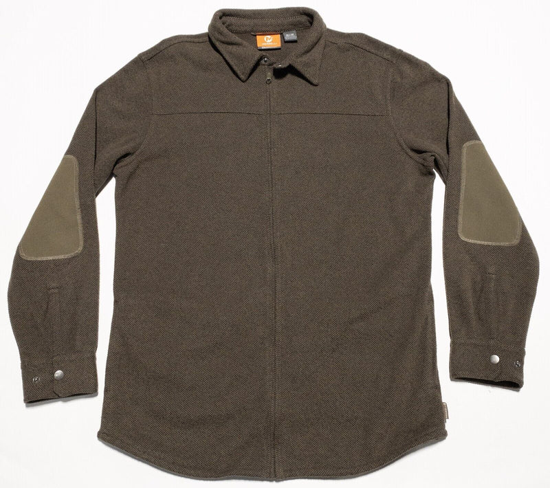 Merrell Jacket Mens Medium Full Zip Padded Elbows Select Regulate Outdoor Casual