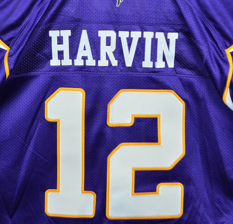 Minnesota Vikings Men's 52 (2XL) Percy Harvin Reebok NFL On Field Purple Jersey