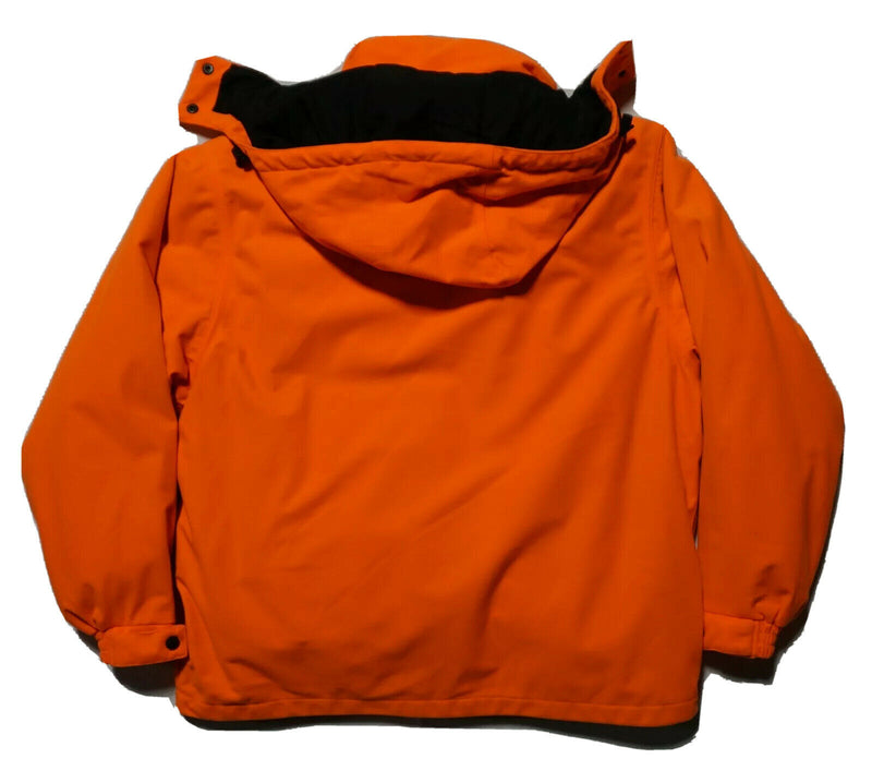 Remington Men's Large Hunting Blaze Orange Hooded Full Zip 3-in-1 Jacket