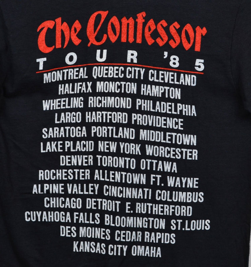 Joe Walsh T-Shirt Men's Small Vintage 80s The Confessor Eagles Tour Hanes Tag