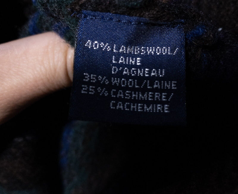 Ralph Lauren Sport Sweater Women's Fits Small Wool Cashmere Blend Blue Striped
