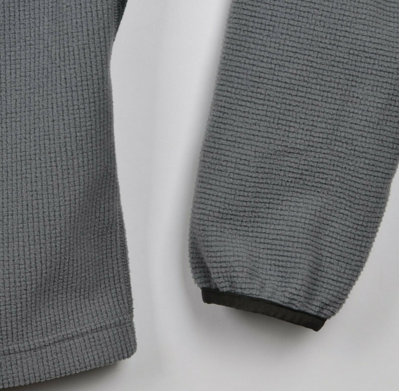 Marmot Men’s Small Half Zip Gray Black Long Sleeve Pullover Base Layer Top