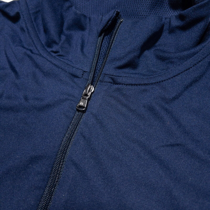 Polo Golf Ralph Lauren Vest Men's XL 1/4 Zip Pullover Wicking Navy Blue Sports