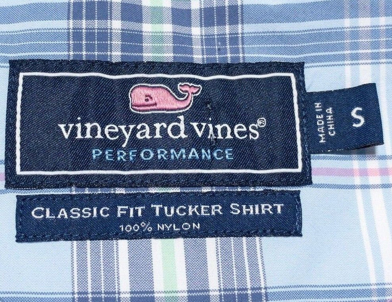 Vineyard Vines Performance Tucker Shirt Small Classic Fit Men's Nylon Wicking