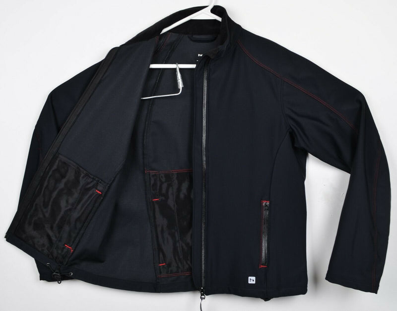 Hind Cycling Women's Medium Solid Black Full Zip Pockets Cycling Jacket