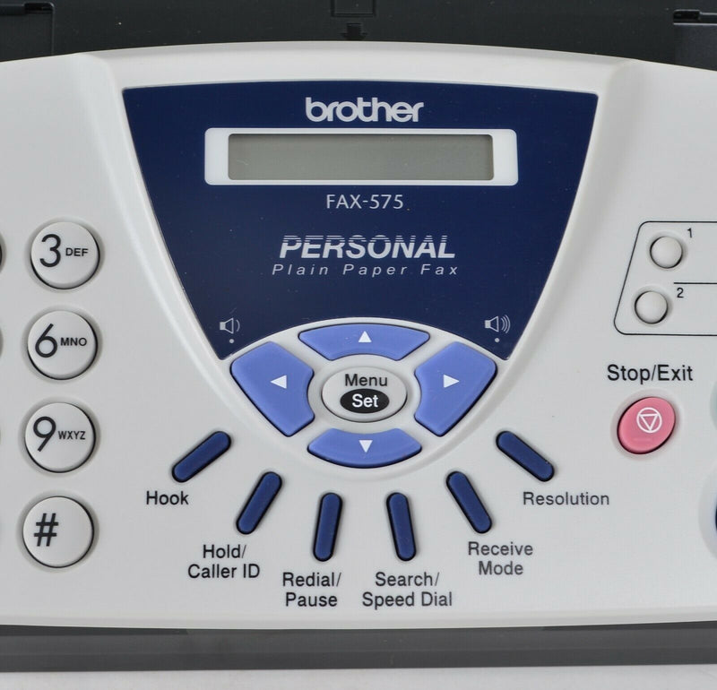 Brother Fax-575 Personal Plain Paper Fax Phone and Copier NEW Open Box