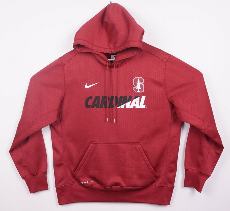 Stanford Cardinals Men's Large Nike Therma-Fit Red Pullover Hoodie Sweatshirt