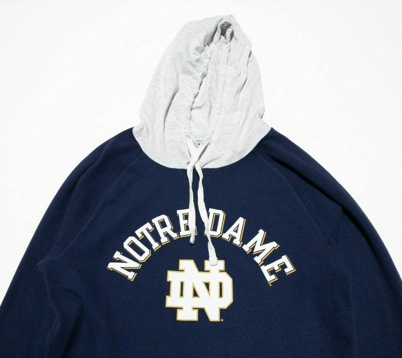 Notre Dame Fightin' Irish Under Armour Lightweight Hoodie Navy Blue Men's Small