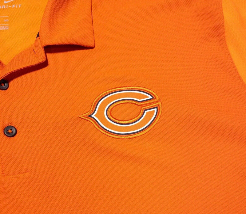 Chicago Bears Nike Shirt 3XL Men's Training Polo Dri-Fit Men's Orange Wicking