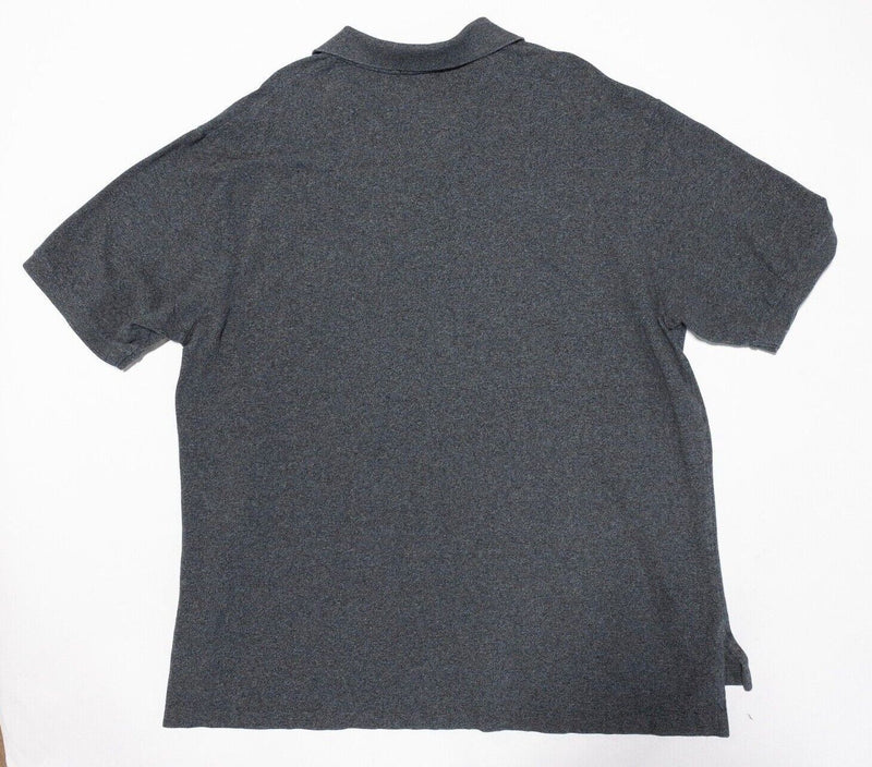 Polo Ralph Lauren 3XB Short Sleeve Polo Shirt Mens Big & Tall Solid Gray 3XL Big