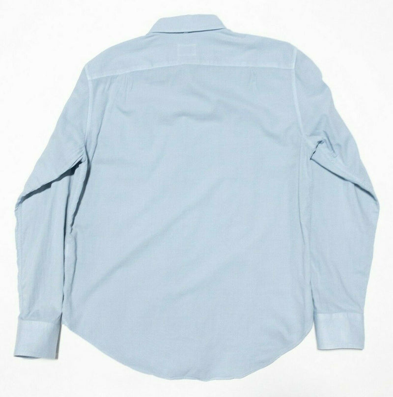 Rag & Bone Shirt Men's Medium Blue Standard Issue Long Sleeve Button-Front