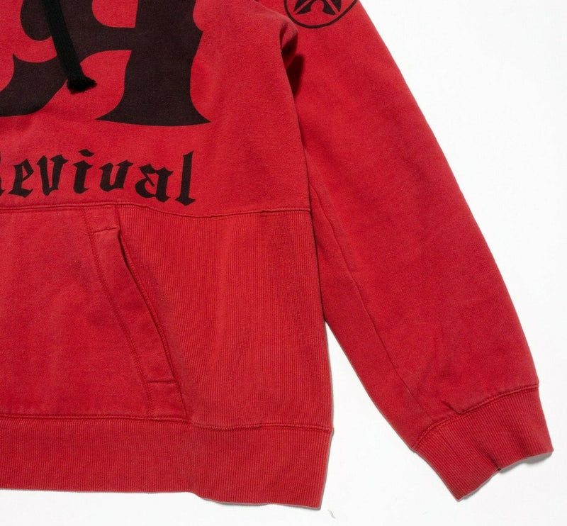 Rock Revival Hoodie Men's 3XL Double R Sweatshirt Red Logo Pullover