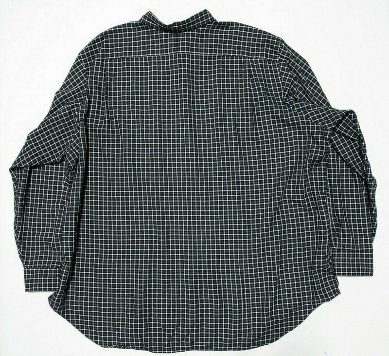 Polo Ralph Lauren Big Tall Men's 4XLT Shirt Long Sleeve Black Check Pony Tall