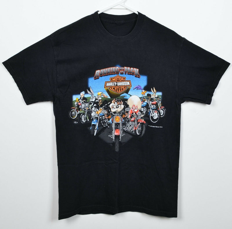 Vintage Harley-Davidson Looney Tunes Men's Medium? Running with the Pack T-Shirt