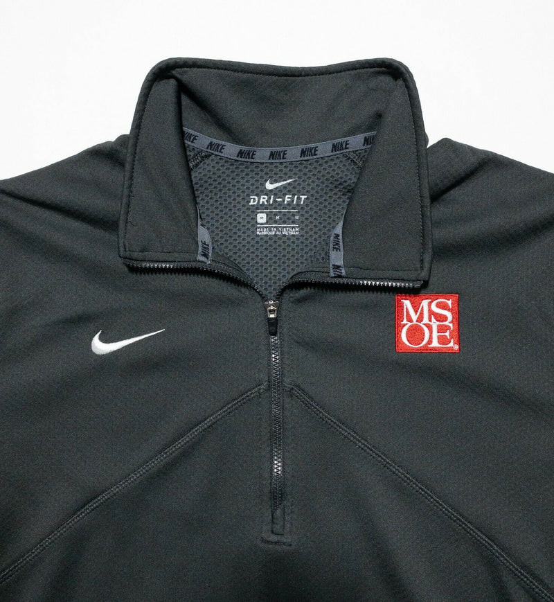 MSOE Milwaukee School of Engineering Men's Medium Nike Dri-Fit 1/4 Zip Jacket