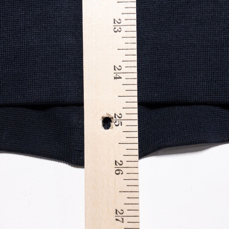 FCUK French Connection Sweatshirt Adult Medium Full Zip Black