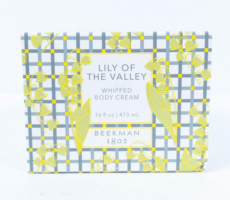 Beekman 1802 Lily of the Valley Whipped Body Cream & Wand 16 oz Goat Milk