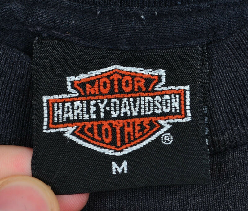Vintage 1992 3D Emblem Men's Sz Medium Harley-Davidson 50/50 Paper Thin T-Shirt