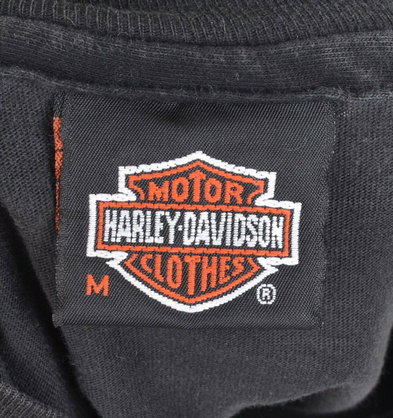 Vintage 1991 Harley-Davidson Men's Sz Medium Eagle Graphic Double-Sided T-Shirt