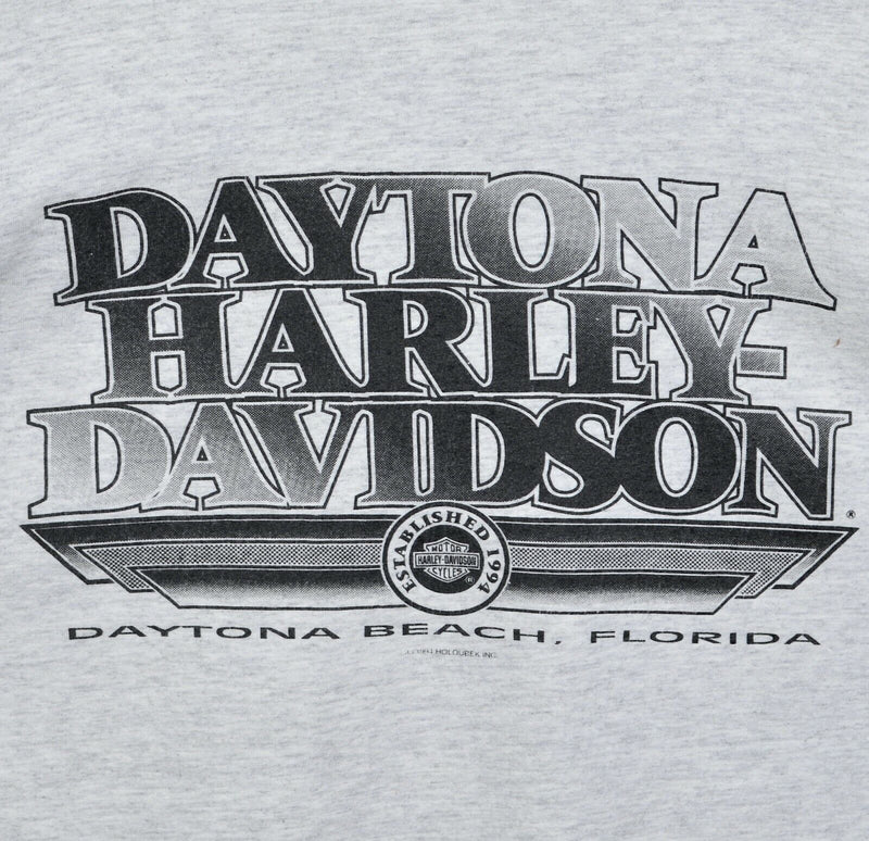 Vintage Harley-Davidson T-Shirt Large Men's Daytona Bike Week Chrome Biker 1994