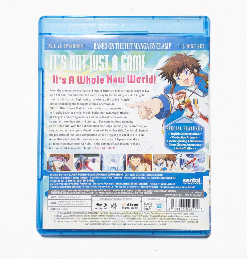 Angelic Layer Complete Collection Blu-ray (3-Disc Set, Episodes 1-26)