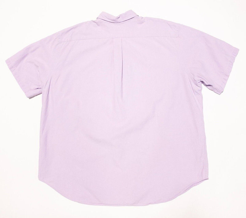 Polo Ralph Lauren 2XB Classic Fit Men's Light Purple Short Sleeve Button-Down