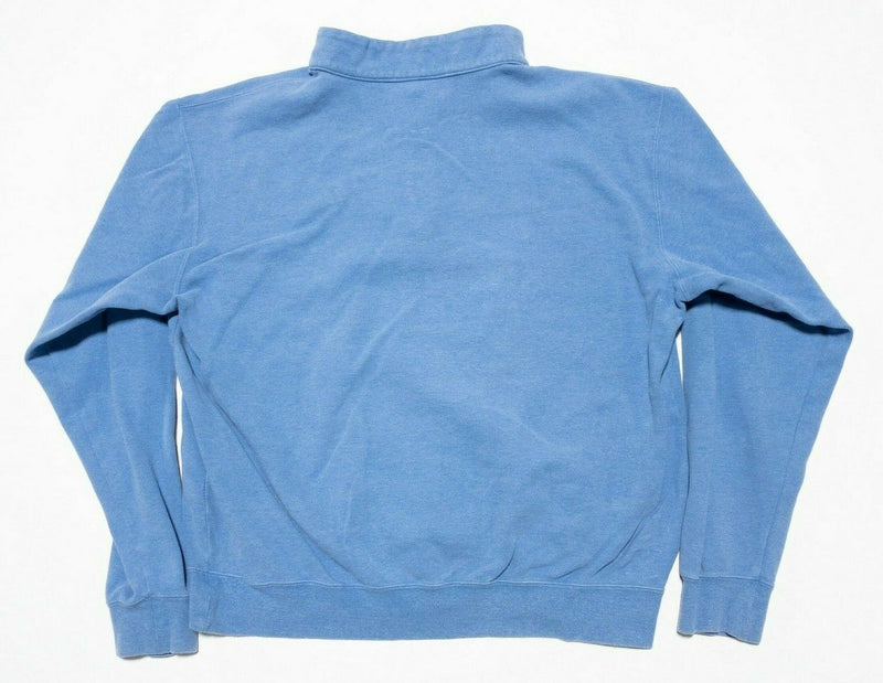 BMW Championship Peter Millar Men's Large 1/4 Zip Golf Pullover Sweatshirt Blue