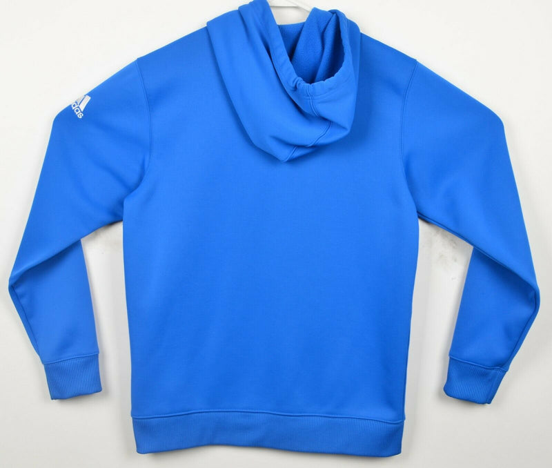 UCLA Bruins Men's Medium Adidas Climawarm Blue Pullover Hoodie Sweatshirt