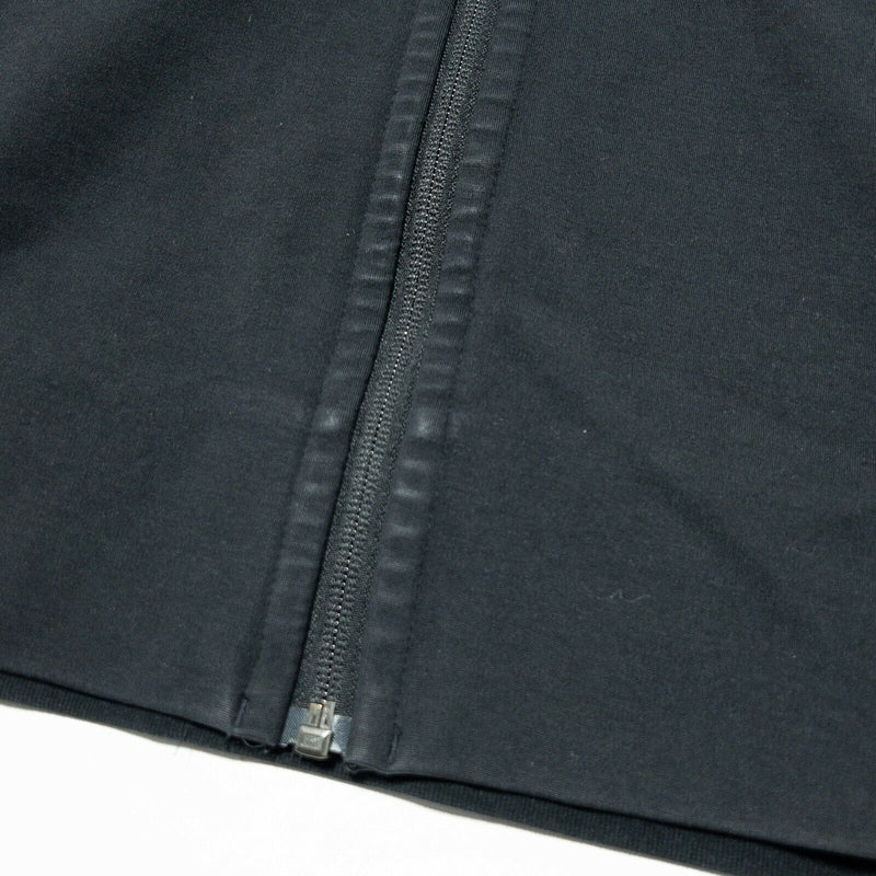 Lululemon Jacket Full Zip Solid Black Athleisure Wicking Stretch Men's XL