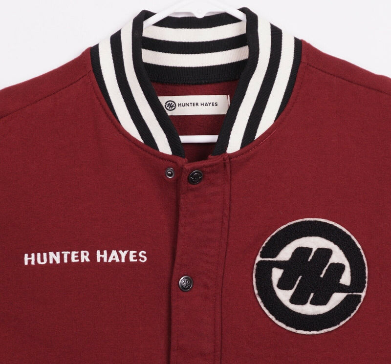 Hunter Hayes Men's Sz Small Tour Country Music Snap-Front Sweatshirt Jacket