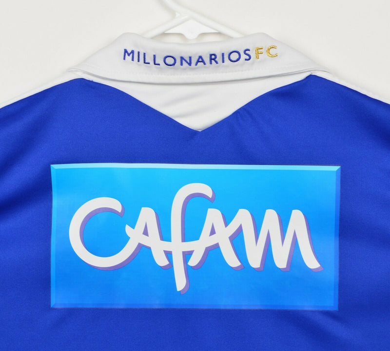 Millonarios FC Men's Sz Small Adidas Futbol Club 2011 Long Sleeve Blue Jersey