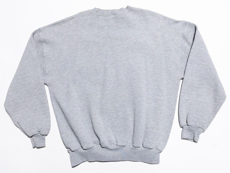 Vintage Russell Athletic Blank Sweatshirt Men's XL 90s Pullover Crewneck Gray