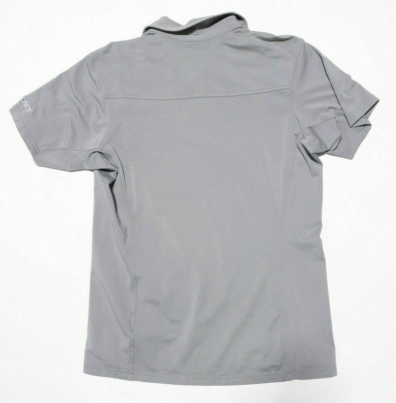 Arc'teryx Captive Polo Medium Men's Solid Gray Hiking Outdoor Cotton Poly Blend