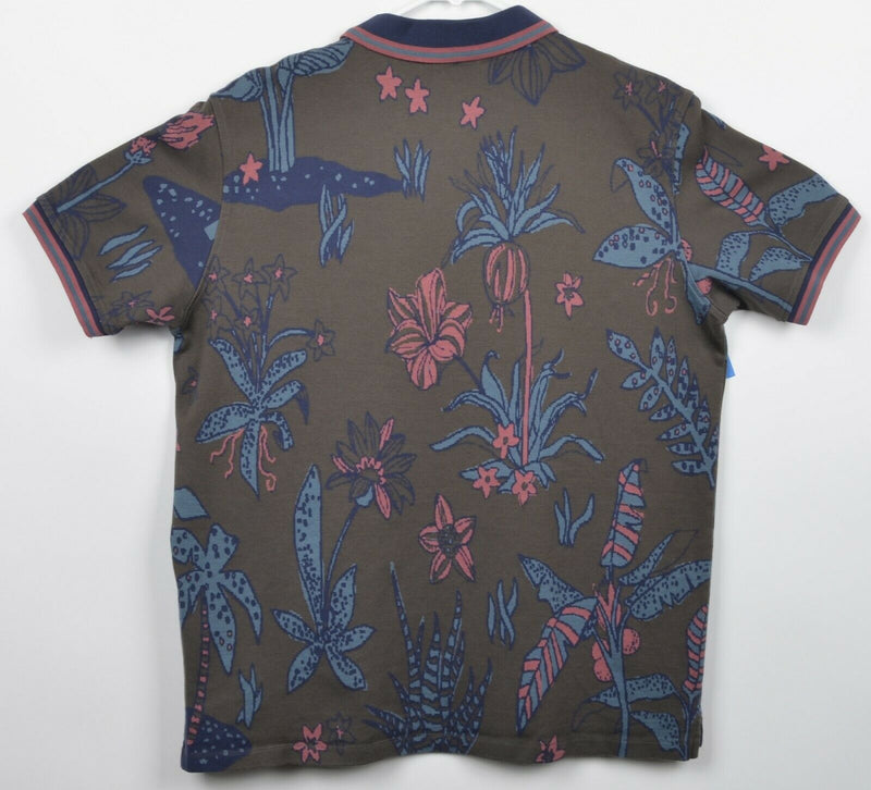 Paul Smith Men's Sz XL? Floral Short Sleeve Polo Shirt