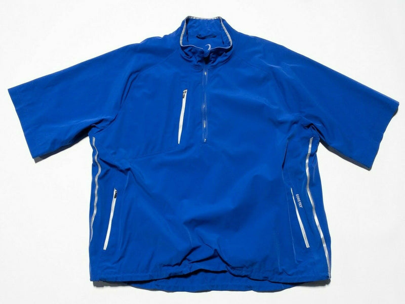 Zero Restriction Tour Series Gore-Tex Windshirt Golf Jacket Blue Men's XL