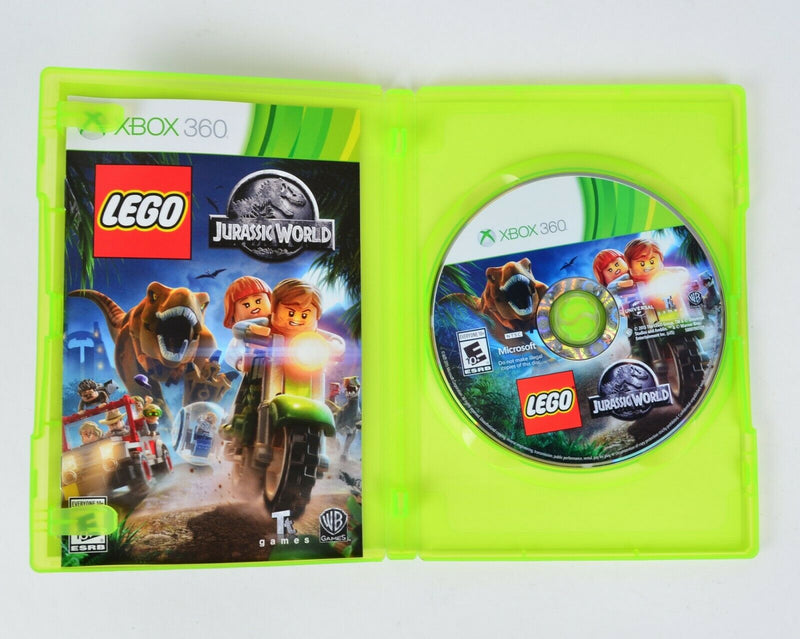 LEGO Jurassic World (Microsoft Xbox 360, 2015) Case Disc Manual Complete