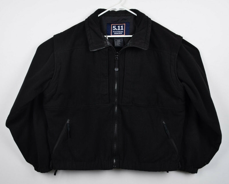 5.11 Tactical Men's XL Conceal Carry QuickDraw Black Full Zip Fleece Jacket