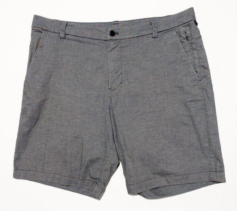 Lululemon Commission Shorts 36 Men's Gray Golf Casual Pockets Stretch