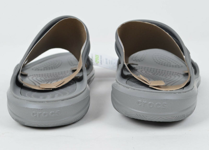Crocs Women's US 10 Swiftwater Telluride Smoke Gray Slip-On Sandal