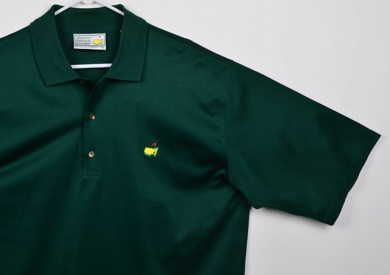 Augusta National Golf Shop Men's Sz XL Forest Green Slazenger Golf Polo Shirt