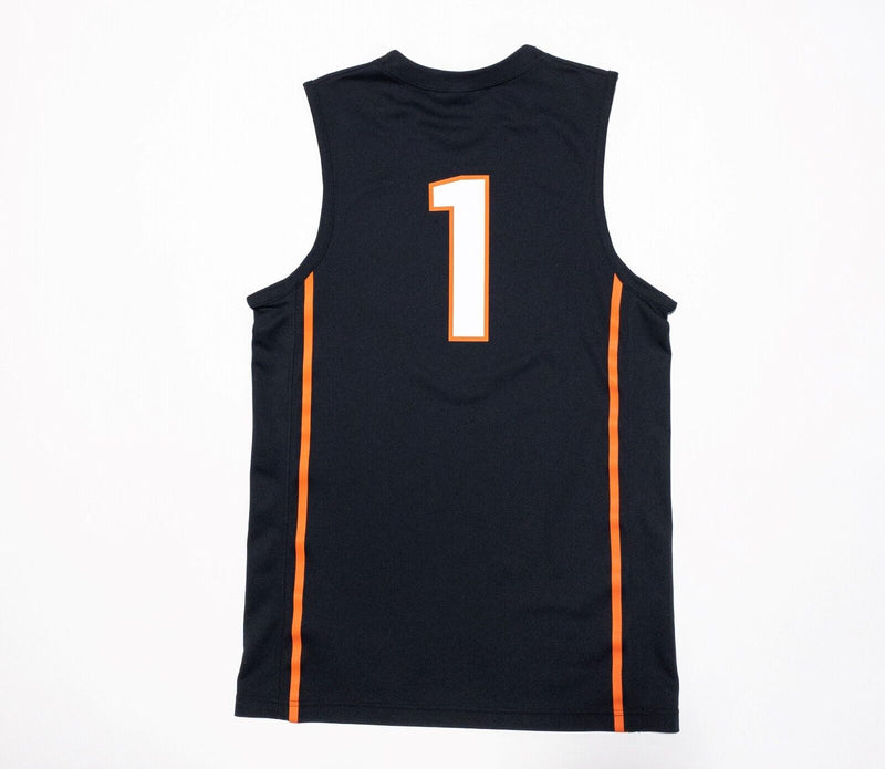 Princeton Tigers Nike Team Basketball Jersey Men's Small Black Orange Replica