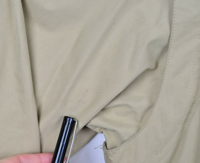 Weekender Traveler Men's Large? Adventure Series Khaki Convertible Vest Jacket