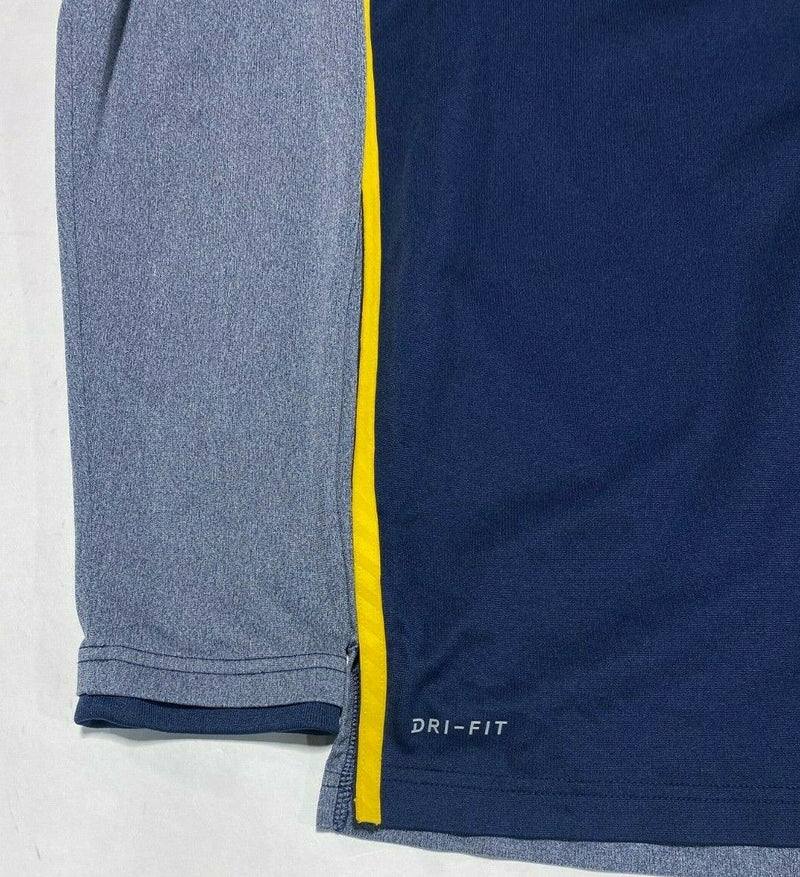 Michigan Wolverines Nike Jordan Team Issue 1/4 Zip Pullover Jacket Men's Large