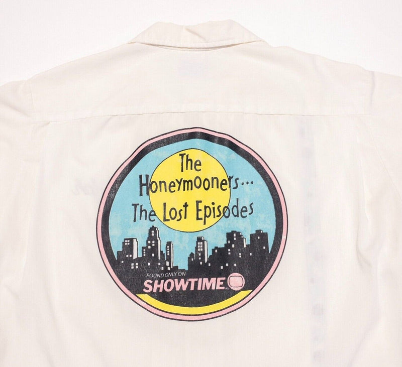 Vintage Hilton Bowling Shirt Medium Men Ralph 80s The Honeymooners Lost Episodes
