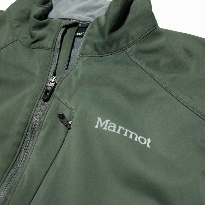 Marmot GORE Windstopper Jacket Green Softshell Full Zip Men's 2XL