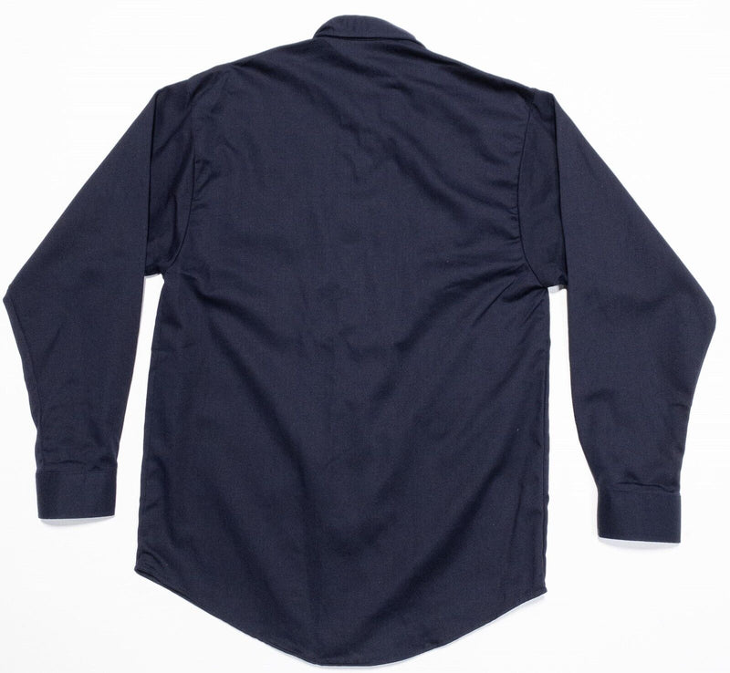 Westex Flame Resistant Shirt Men's Medium Indura Ultra Soft Navy FR Long Sleeve